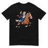 Funny Donald Trump Riding Horse Trump On Horseback TShirt