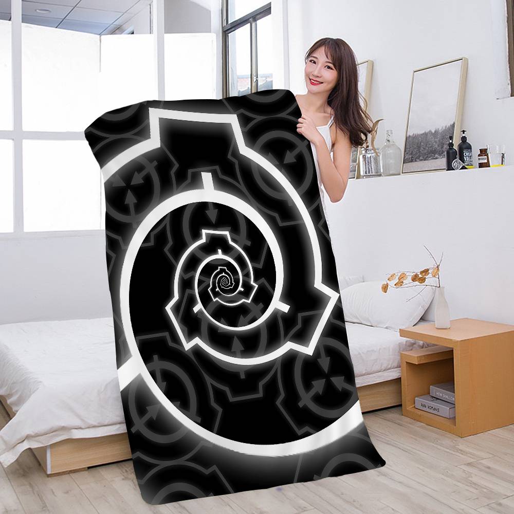 Classic Game SCP Foundation Anime Beach Swimming Towel Soft Absorbent Washcloth Children's Gifts for Kids Travel Camping Gym