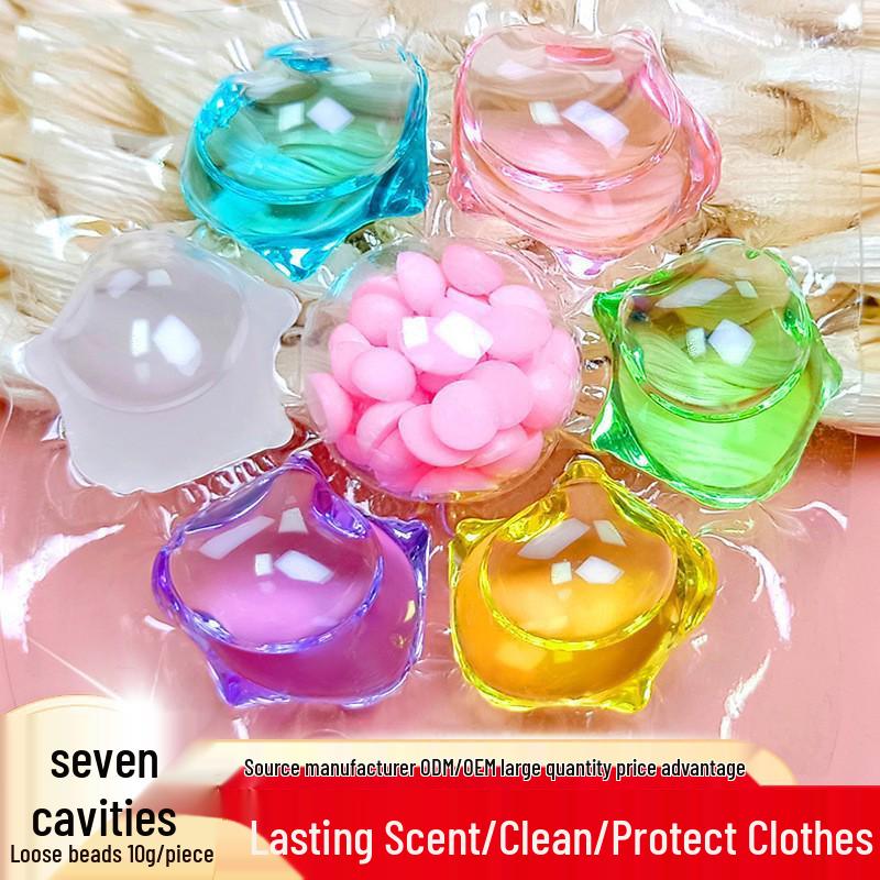 

Капсули для прання з багатоефектним видаленням плям - Капсули для пом якшення «Все в одному», Експортна якість