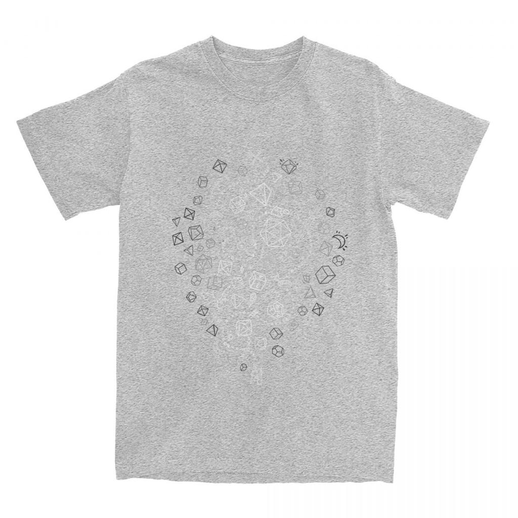 Unisex Womens DnD D Dice The Adventure Begins Shirt Merch Dungeon Dragon Pure Cotton Tops Tshirt Vintage Tees All Seasons