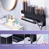 Hair Dryer Holder Wall Mount for Dyson - Hair Straightener Holder for Curling Irons Styler Attachments, Hairdryer Organizer Stand Storage Rack