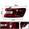 Renault Koleos Rear Tail Light Assembly for 17-Year Model: Left/Right Bumper, Brake, and Reversing Lights