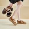 Winter New Velvet Women's Board Shoes Student Platform Versatile Thermal Casual Cotton Shoes XFH