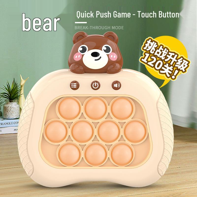 Handheld Whack-a-Mole Game Console: Educational Press & Pop Reaction Training Toy