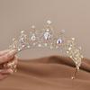 European & Asian Alloy Bridal Crown Rhinestone Headband Wedding Headdress
