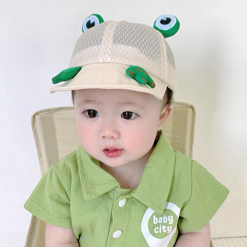 Adorable Baby Duckbill Mesh Baseball Cap for Boys and Girls - Summer Sun Hat