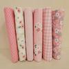 Cotton Sewing Fabric Material for Bed Sheets and Everyday Clothes - 6pcs Bundle