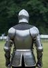 Full Steel Knight Armor Suit with Chainmail Milanese Medieval Armor LARP Cosplay Costume