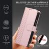 For Samsung Galaxy Z Fold7 5G Case 3D Rhombus Grid Imprinted Wallet Leather Phone Cover with Lanyard