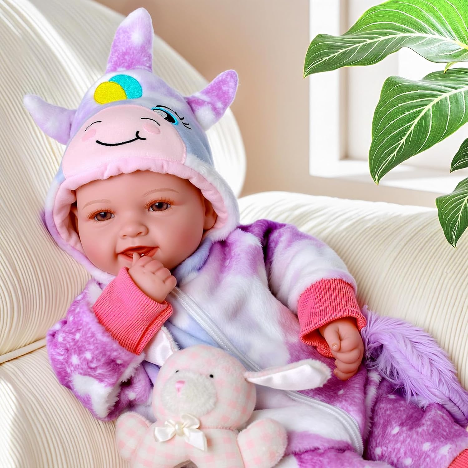 BABESIDE Baby Dolls, 17Inch Soft Body Realistic Baby Doll, Real Life Baby Dolls with Accessories for 3+ Year Old Girls Pretend Play, Collection