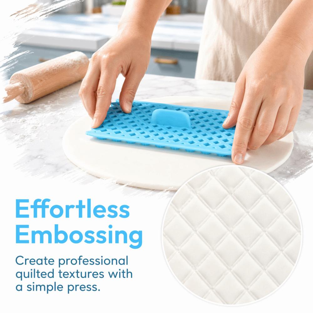 Hollowed-out Embossing Mold PP Cake Cutter Mold Multifunctional Fondant Cake Mold Bakery