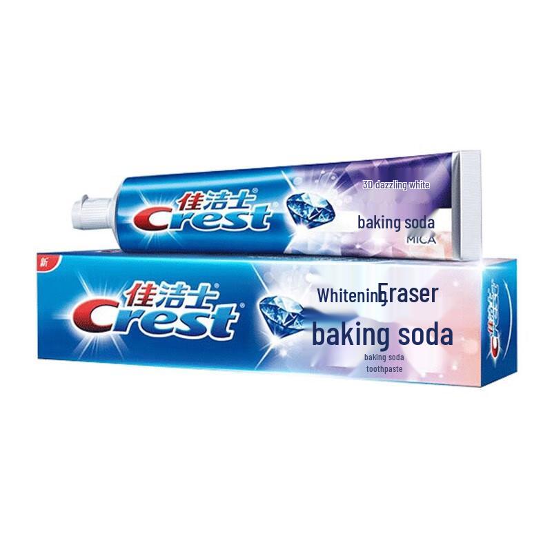

Crest 3D Whitening Baking Soda Fluoride Toothpaste 120g