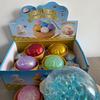 Colorful Stress Relief Balls In Dumpling Squishies Shape Reusable Low Elasticity Toys For Decompression Plastic Stress Balls