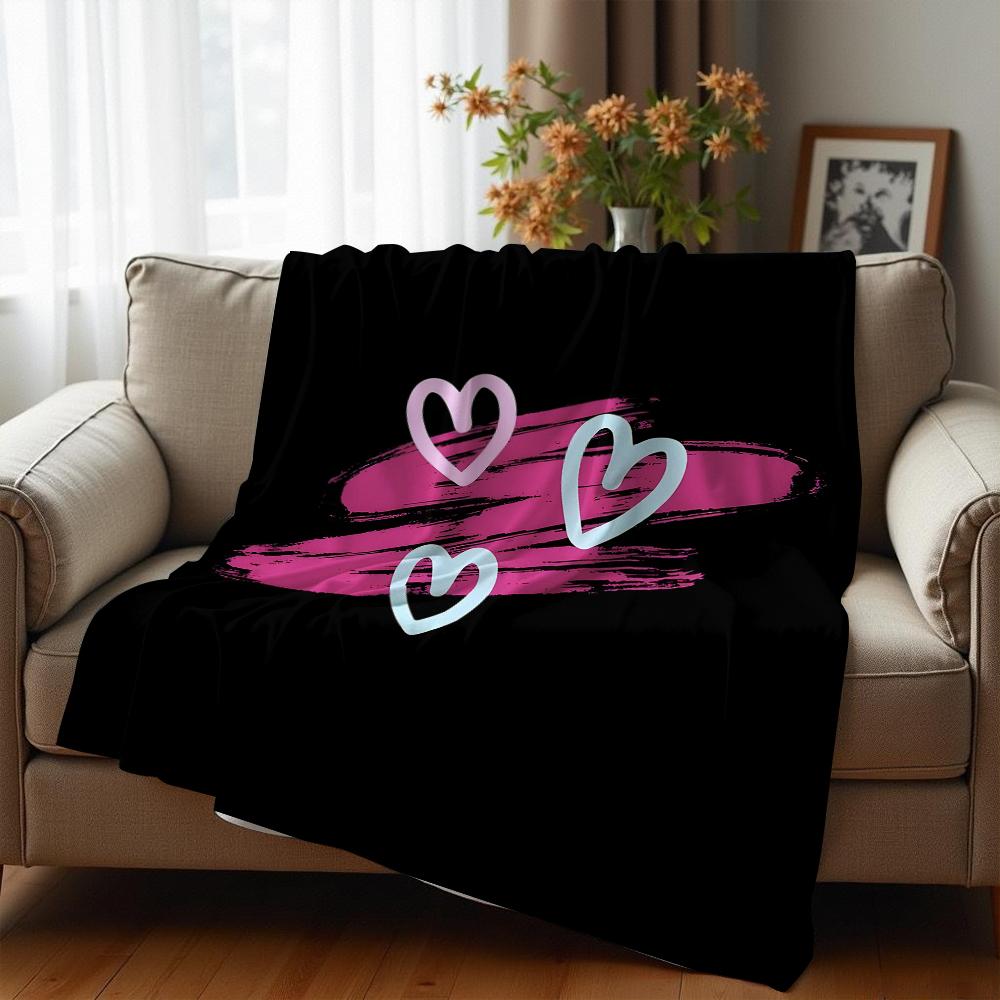 Brush Ghost Boo Soft Flannel Blanket Breathable Warm Throw for Office Car Sofa Kids Room Birthday Xmas Gift