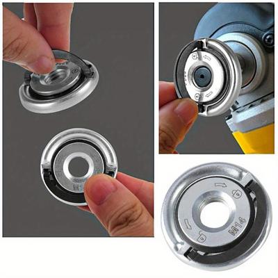 Quick Release Flange Nut M14 Thread Angle Grinder Release Locking Nut Pressing Plate for Angle Grinder Clamping Flange