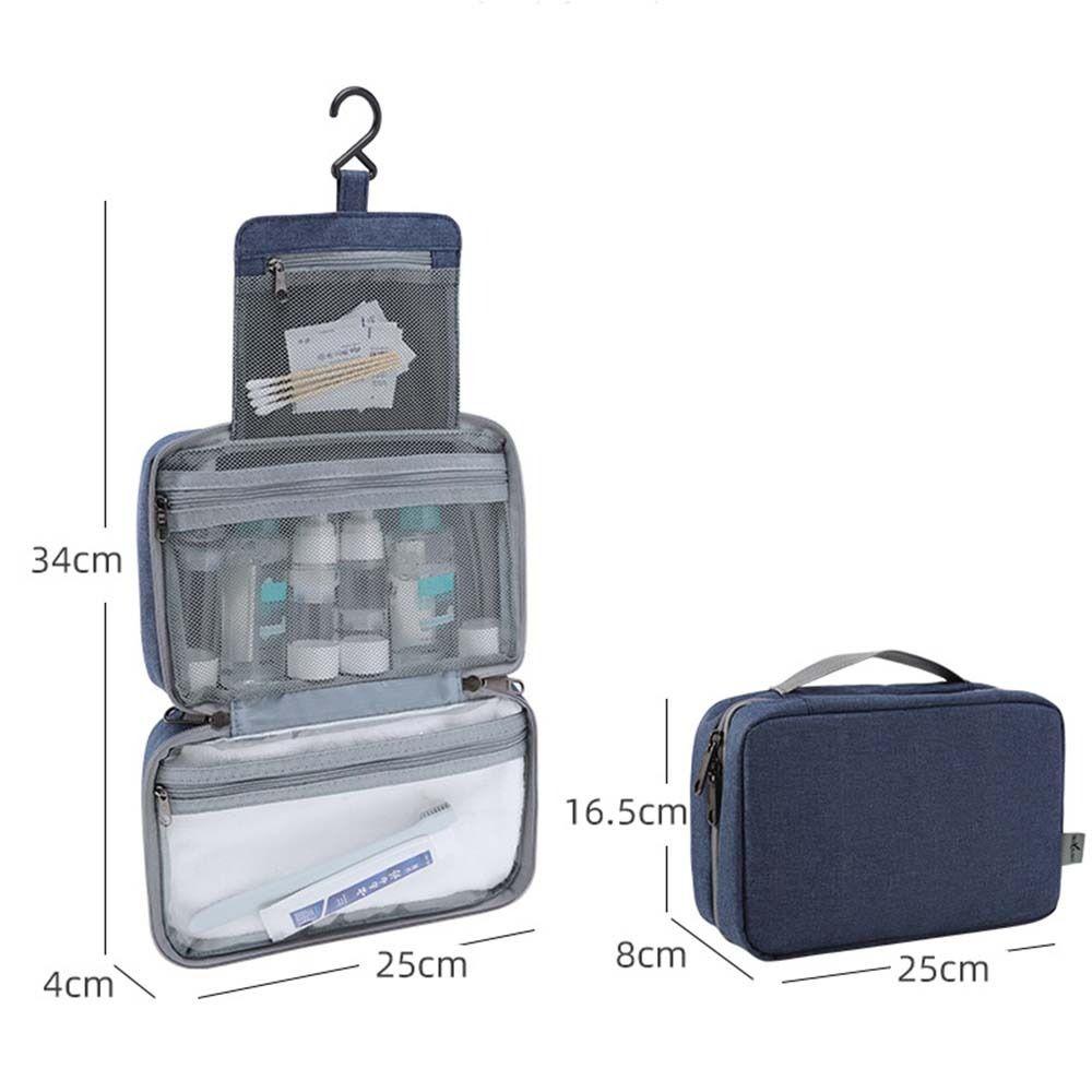 Travel Organizer Hanging Zipper Storage Bags Makeup Bags Storage Toiletry Bag Folded Cosmetic Bags