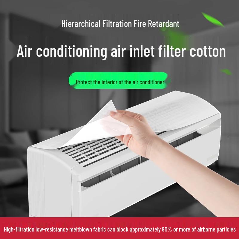 Universal Wall-Mounted Air Conditioner Dust Filter for Bedroom - New Style Air Purification