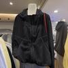 Top Estivo Casual Largo Leggero Protezione Solare Doppia Zip Fibra di Poliestere Manica Lunga Con Cappuccio