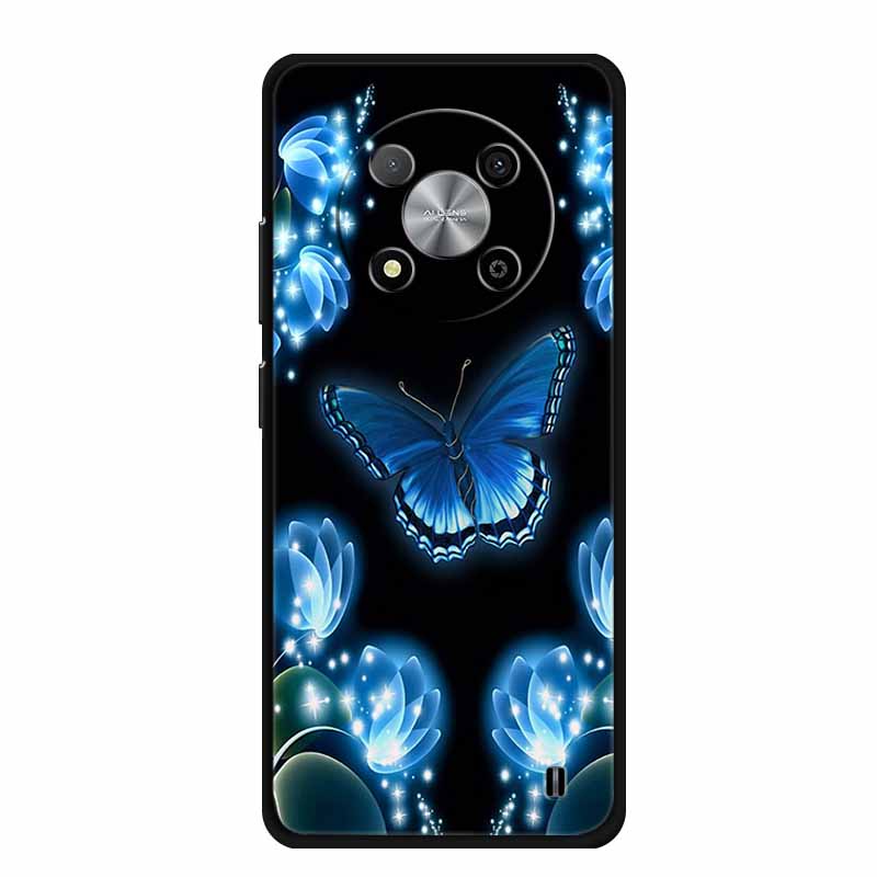 Capa Para ZTE Blade A73 5G Animais Silicone Macio TPU Capa de Telefone Para ZTE Blade A73 5G 7160N Capas Lobo Fruta Estampada Fofa Coque