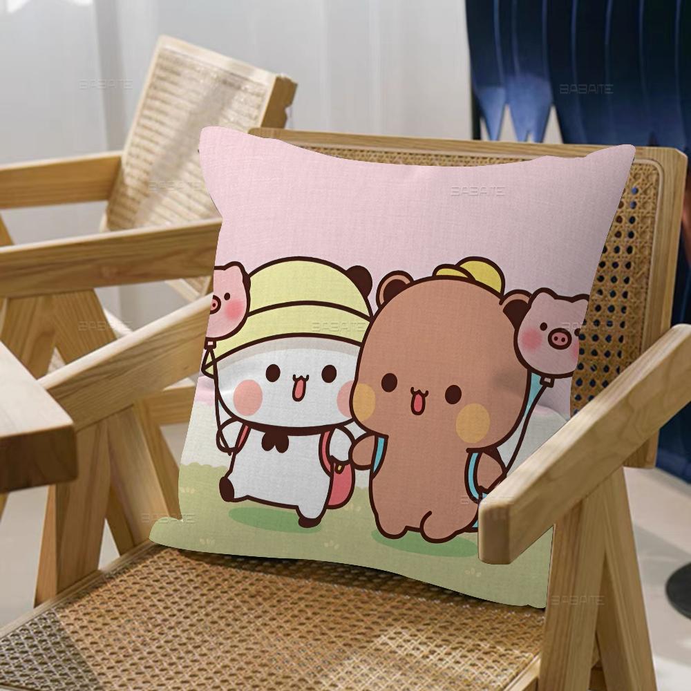 Bubu Dudu Personalized Pillow Dust Cover Bedroom Kids Party Decoration Pillowcase Birthday Children Gift