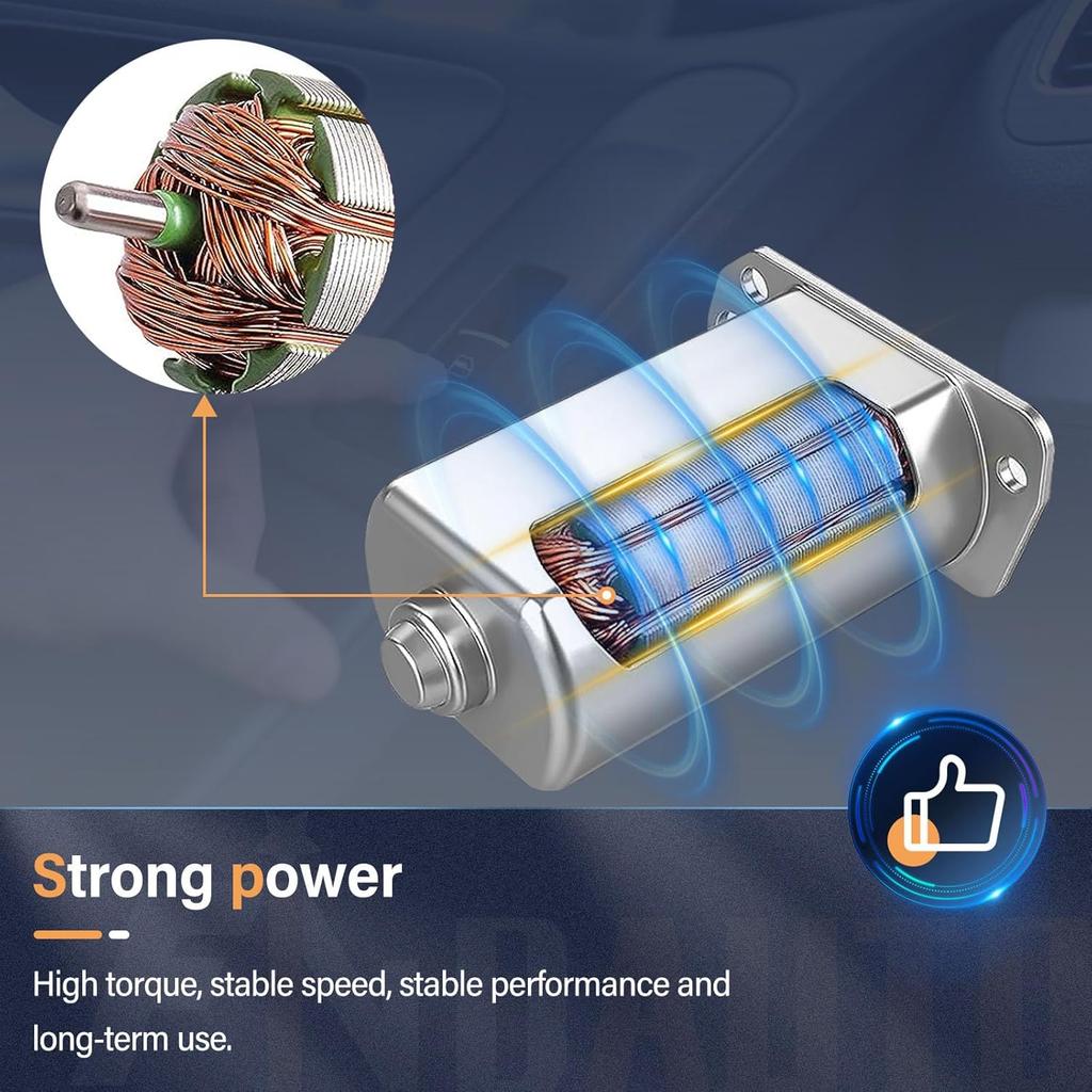 FINDAUTO 742-816 Front Right & Rear Right Power Window Motor Compatible for 2009 for Dodge Charger