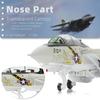 NUOTIE 1/100 F-14 Tomcat Metal Fighter Model - Finished Product - US Navy VF-84 Jolly Rogers Fighter Diecast Metal Airplane Military Display Model