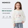 MOMOCO Girls' Autumn Round Neck Pullover Sweatshirt