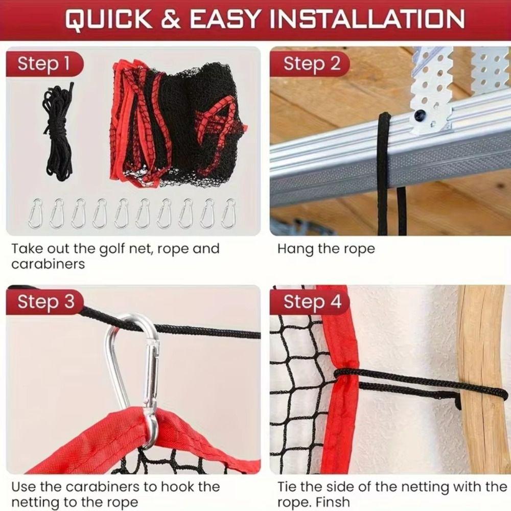 Hitting Barrier Golf Net 10 X 10 Foot Golf Practice Net Men Dad Golf Ball Net Golfer Gift