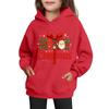 Sweatshirts For Teen Girls Hoodies Long Sleeve Drawstring Pullover Cute Printed Oversized Hoodie Christmas