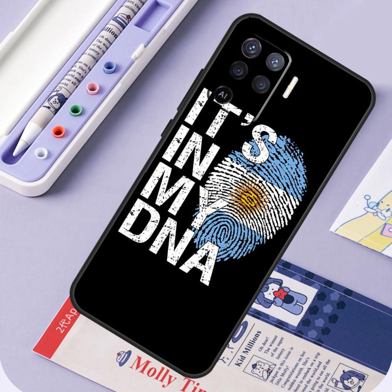 Argentina Flag For Oppo A60 A80 A40 A94 A74 A54 A15 A18 A38 A58 A78 A98 A16 A76 A96 A57 A17 A77 A5 Pro Case
