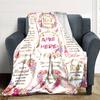100Th Birthday Celebration Customize Your Name Blanket Soft And Comfortable It'S The Perfect Gift For Family Friends Or Loved Ones Suitable For All