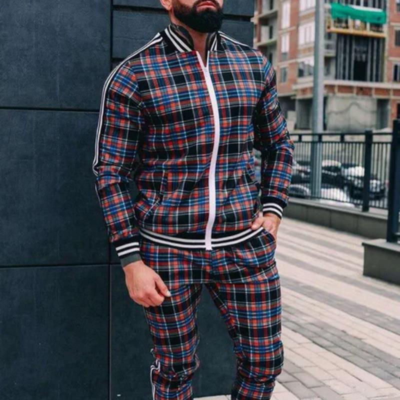 MIAOCOS Tuta Sportiva Con Cerniera Lucky NO - Felpa E Pantaloni - Casual Per Cosplay E Uso Quotidiano