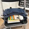 Vintage Denim Bag Women's Crossbody Bag Large Capacity Shoulder Bag