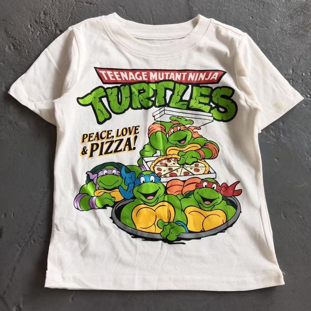 Nickelodeon Bestseller: Nick - Teenage Mutant Ninja Turtles T-Shirt for Children Aged 3-12 - Cute Cartoon Top