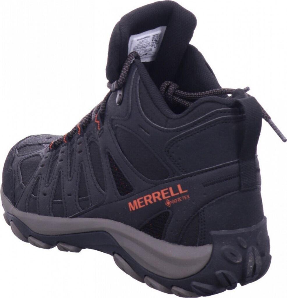 Men's Trekking Shoes Merrell Accentor 3 Gore-Tex Mid Boots Black Tangerine