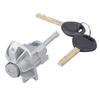 Replacement Left Driver Door Lock Cylinder Assembly with 2 Keys for BMW For 3 Series E46 Front Left Compatible with OEM