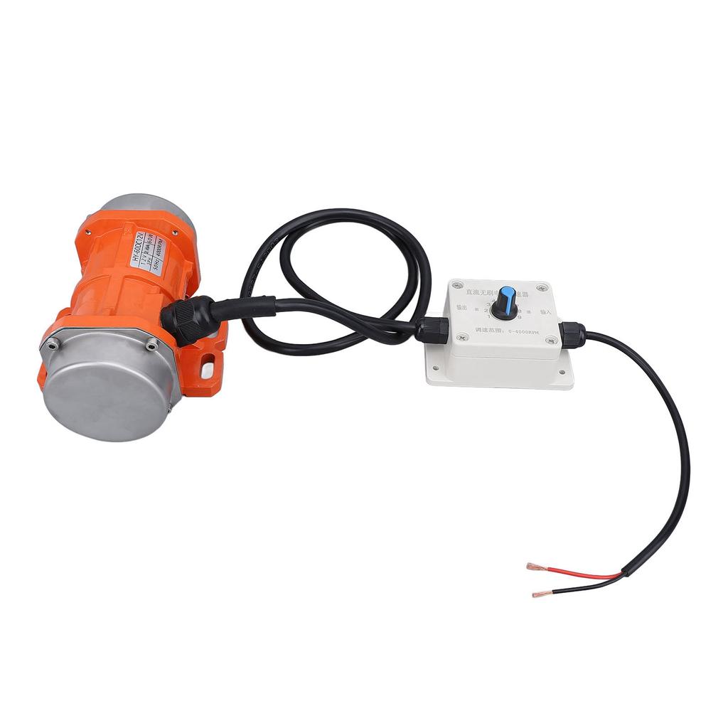DC 12V Concrete Vibrator Motor 4000RPM Brushless Aluminum Alloy IP65 Electric Vibrating Motor with