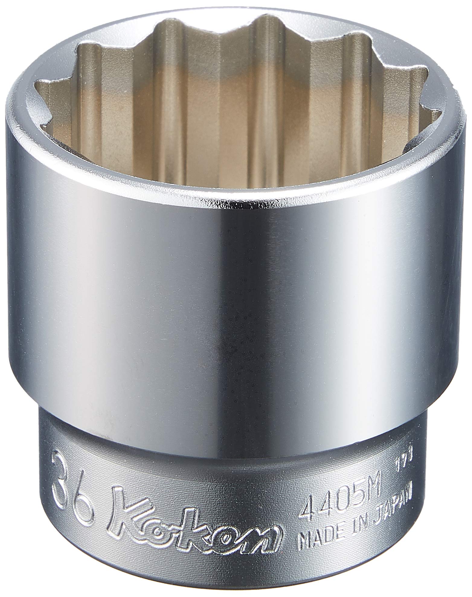 

Yamashita Industrial Research Institute Socket Drive x Total 47 x 36 mm (Ko-ken) 12-sided 4405M-36 angle 12.7 length Standard