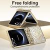 Case for Samsung Galaxy Z Flip7 6 5 4 Casing with Hinge Protection PC Slim Shockproof Full Body Drop Protective Cover