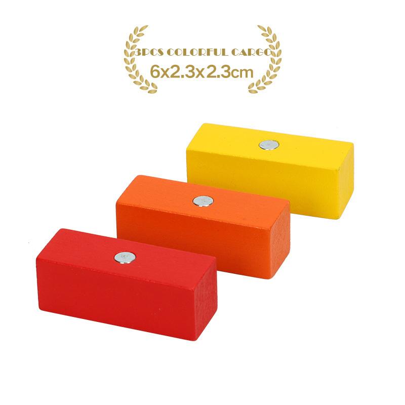 1PC Wooden Magnetic Train Car Locomotive Toy Wood Railway Car Truck Accessories Fit Biro Wooden Tracks Toys for Children Gifts