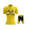 Cycling Clothing Bicycle Downhill Short-sleeved Suit Breathable Sweat-wicking Design