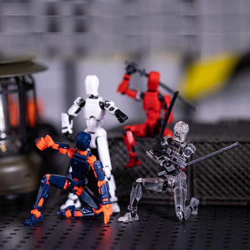 Multi-Jointed Movable Shapeshift Robot 2.0 3D Printed Mannequin Dummy 13 Action Figures Beautiful Toys Kids Adults Parent-children Games