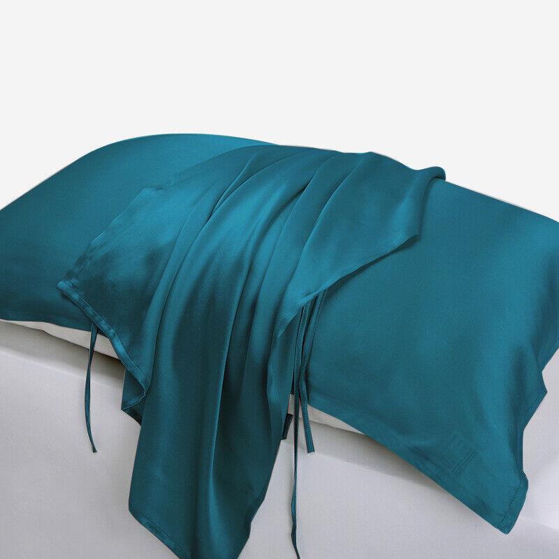 50x80cm Mulberry Silk Pillow Towel Pillowcase Bedding Sleeping Pillow Cover Real Silk Protect Hair Skin Pillow Towel