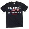 God Family Country T-shirt Charlie Kirk quote C.K tee Shirt
