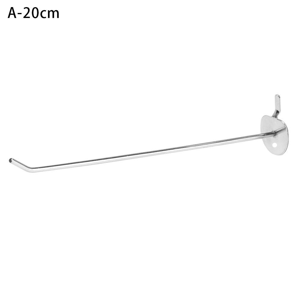 5Pcs Durable Home Hang Fits Panel Holder Display Hooks Storage Racks Retail Shop Peg Goods Shelf
