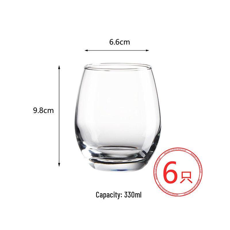 ZISIZ Handmade Glass Tumbler