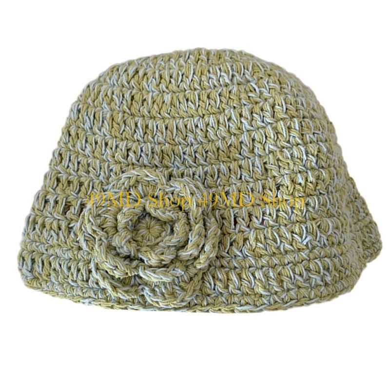 49MD Elastic Breathable Hat Durability Knitted Craftsmanship Hat Lovely Fashion Hat зелёный