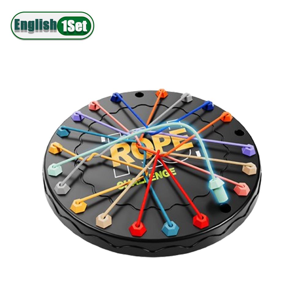 

Interactive String Puzzle Game with Adjustable Difficulty for Fun Family Bonding Parent Child Activities Friendly Competition