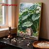 5D Frameless Pearl Painting Cute Hedgehog Diy Handmade Sticky Diamond Creative Canvas Art Painting Bedroom Decoration Living Room Hanging Painting