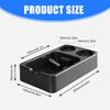 Multifuntional Practical Tamping Station ABS Tamper Station with Coffee Residues Tub Suitable for Coffee Tool Storage